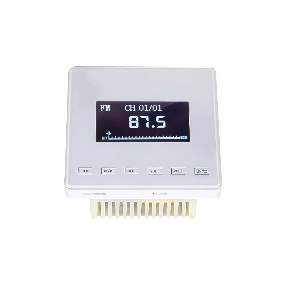 Підсилювач настінний двоканальний CMX A5 Bluetooth/USB/FM 2x15W (17-00002) - фото 3