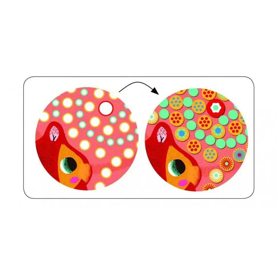 Набір для творчості Алмазна мозаїка "Білочка" DJECO DJ08897 - фото 6