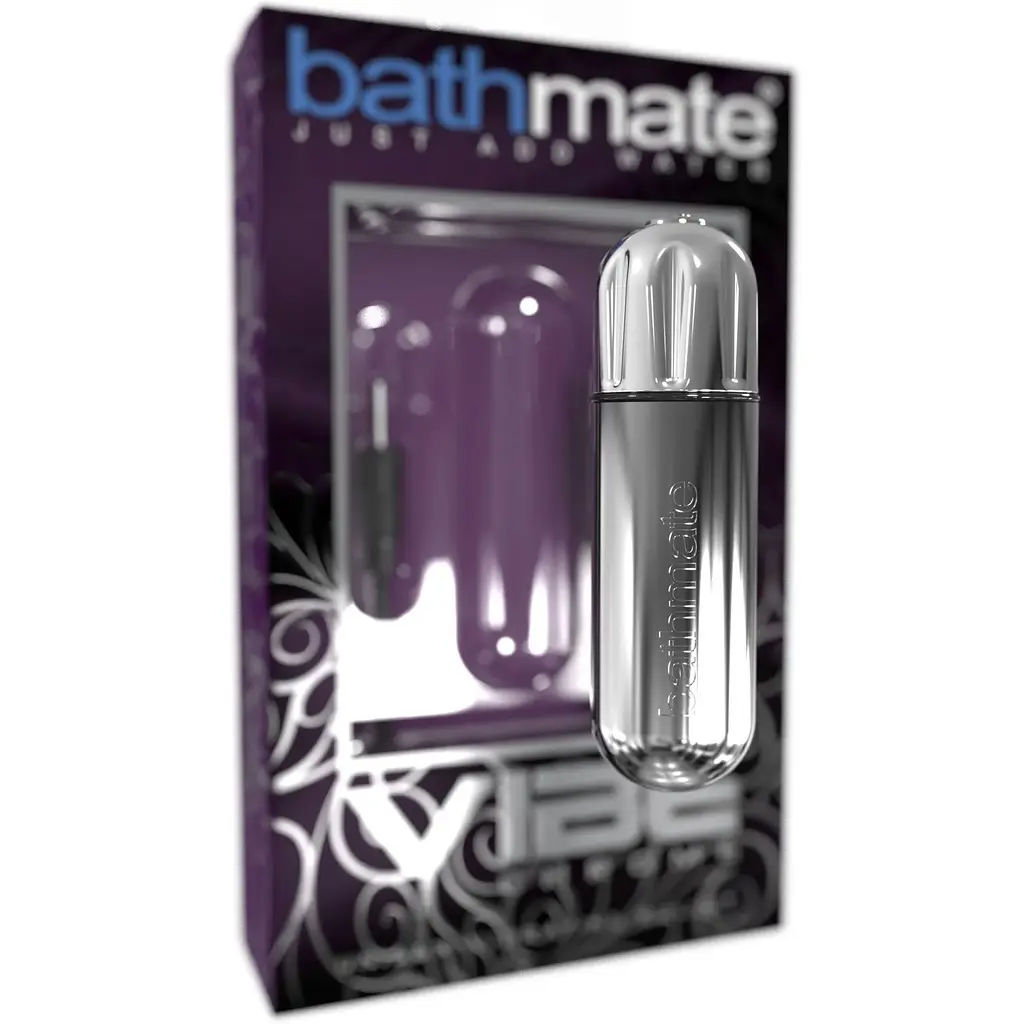 Вібропуля Bathmate Vibe Bullet Chrome - фото 2