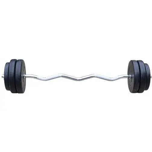 Штанга + гантели RN Sport 80 кг 4 грифа диска + перчатки - фото 2