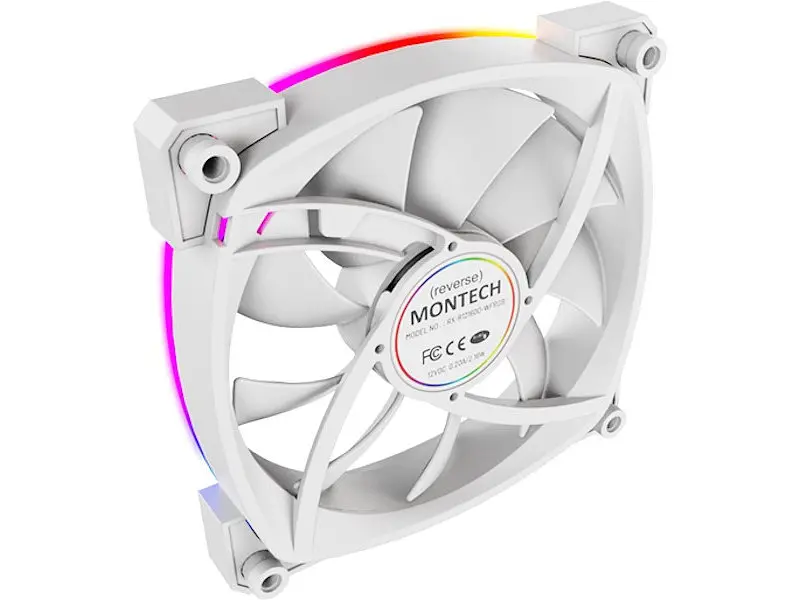 Вентилятор Montech RX120 PWM White - фото 3