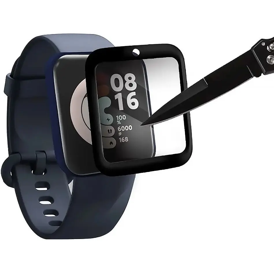 Защитная пленка BeCover для Mi Watch Lite Black (706038) - фото 2