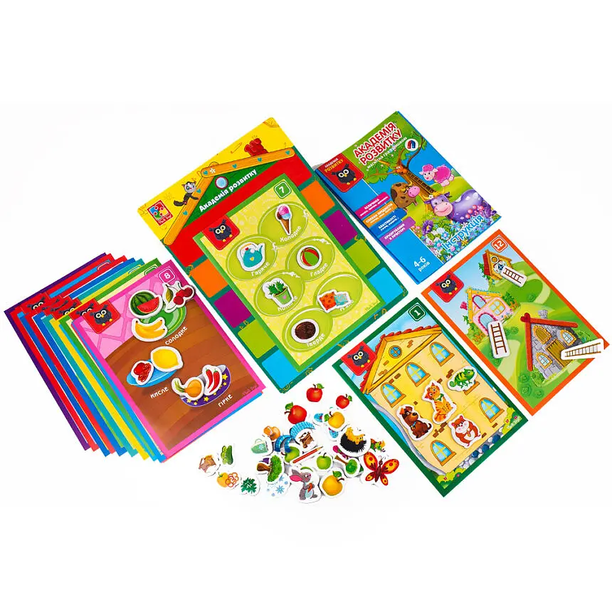 Магнітна гра з дошкою Vladi Toys Властивості. Академія розвитку. укр. мова (VT5412-03) - фото 6