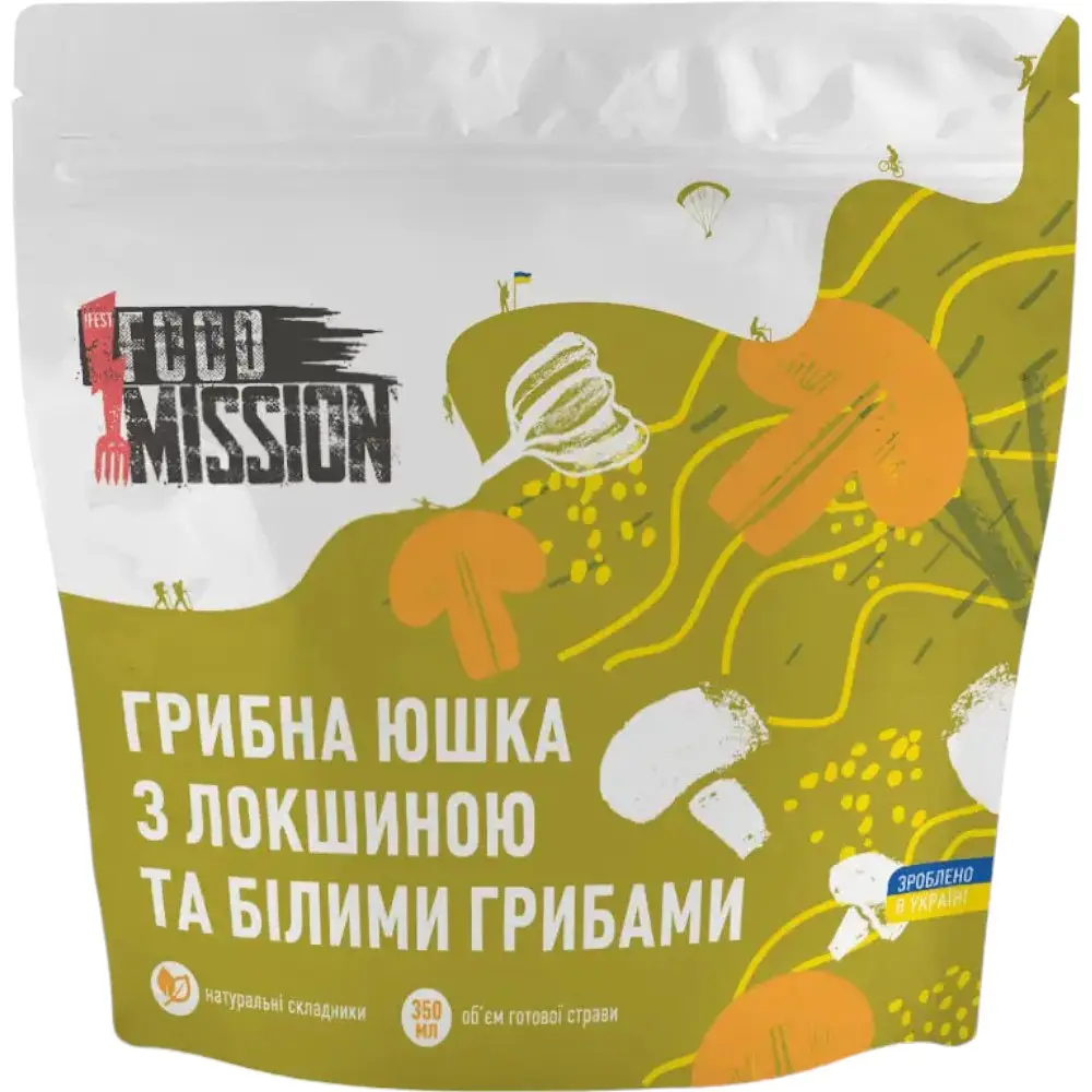 Набір: кус-кус з овочами Food Mission 100 г + юшка грибна Food Mission 35 г - фото 3
