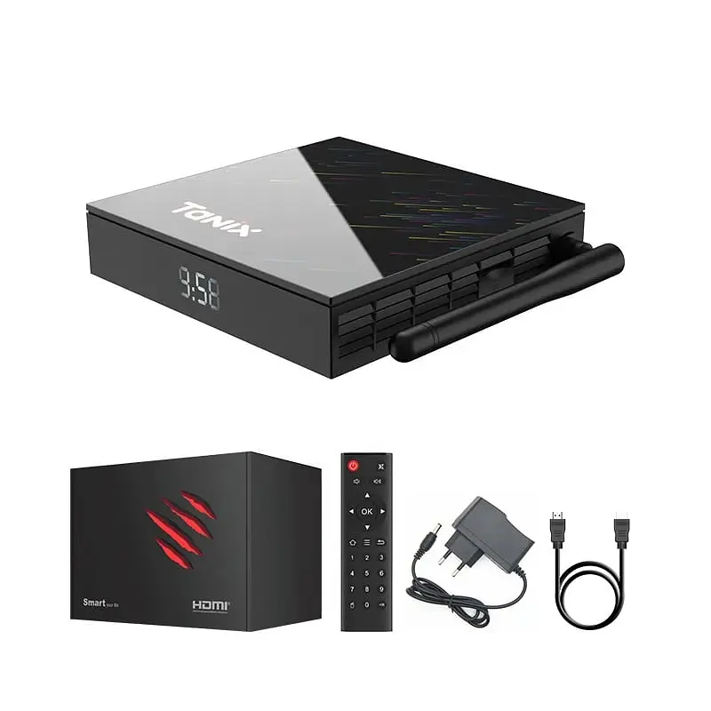 Смарт ТВ приставка Tanix TX68 4/64 Гб Smart TV Box Android 14 - фото 3