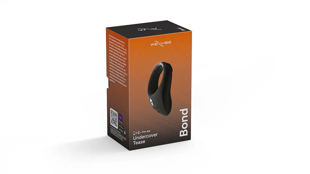 Ерекційне смарт-віброкільце під одяг We-Vibe Bond з регулюванням розміру, стимуляція промежини - фото 11