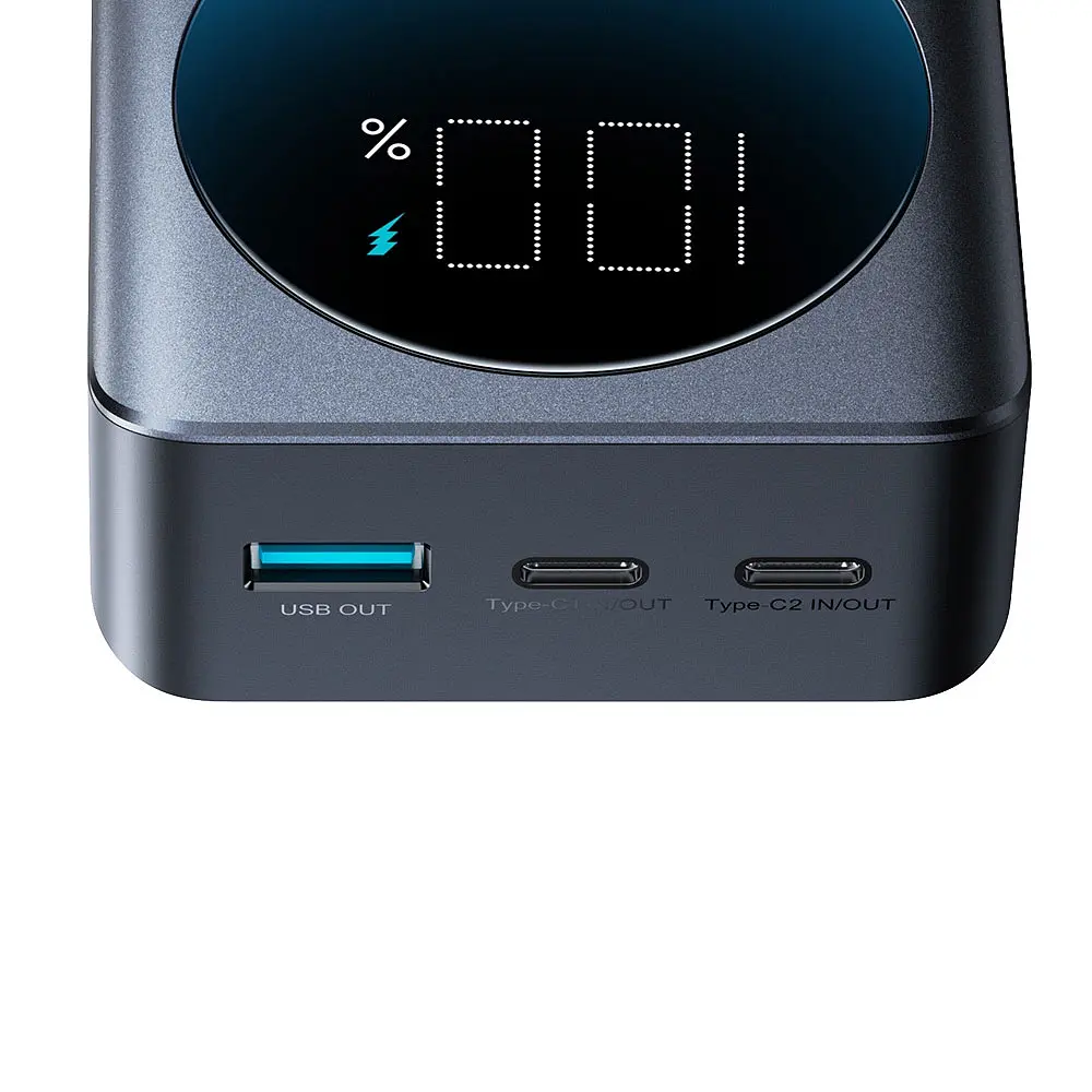 УМБ Joyroom 30000mAh 65W USB-A 2xUSB-C In/Out,PD,QC3.0 Black - фото 6