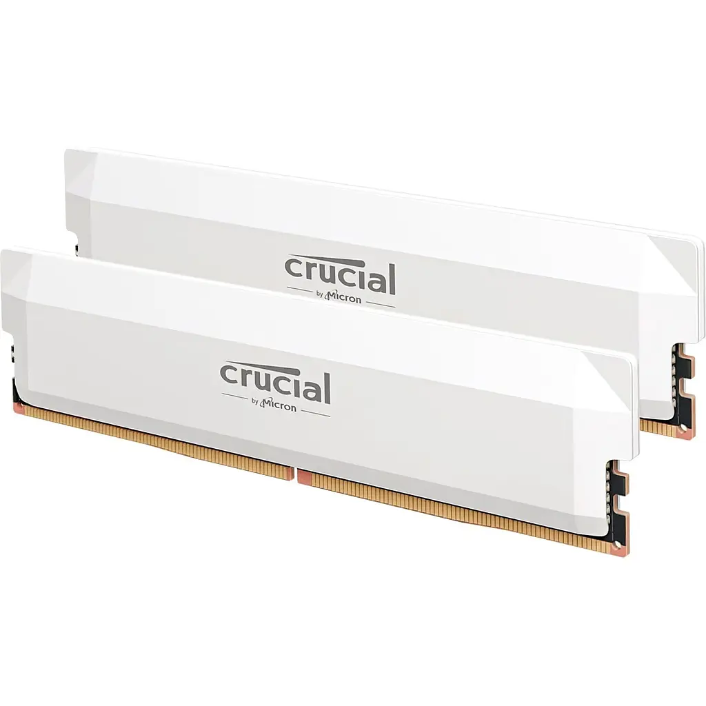 Модуль пам'яті DDR5 Crucial 2x16GB 6000MHz Pro OC White (CP2K16G60C36U5W) [147406] - фото 2