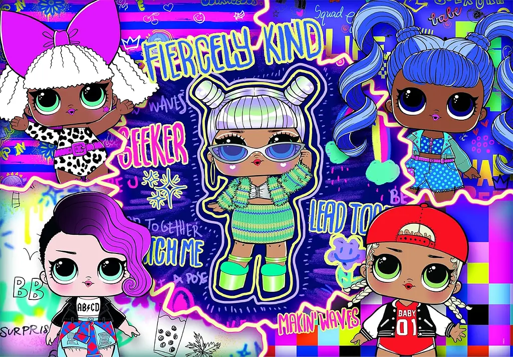 Пазл L.O.L - 104 шт. Clementoni 25785 - фото 2