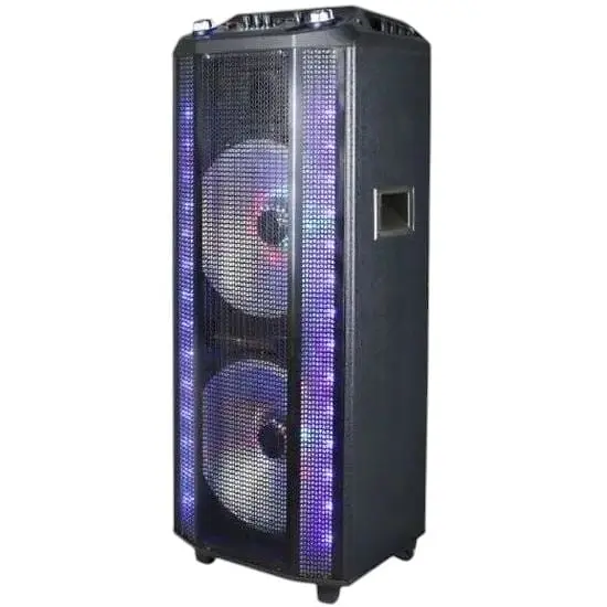 Портативна колонка XPRO CH-7212 валіза 60Вт USB SD FM радіо Bluetooth 1 радіомікрофон ДУ