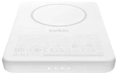 Павербанк Belkin Magnetic Wireless White 5 000 mAh / 15 Вт (BPD010HQWH) - фото 3
