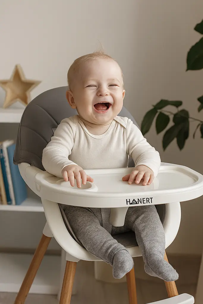 Стульчик для кормления 2в1 Hanert Liebe Black - фото 6