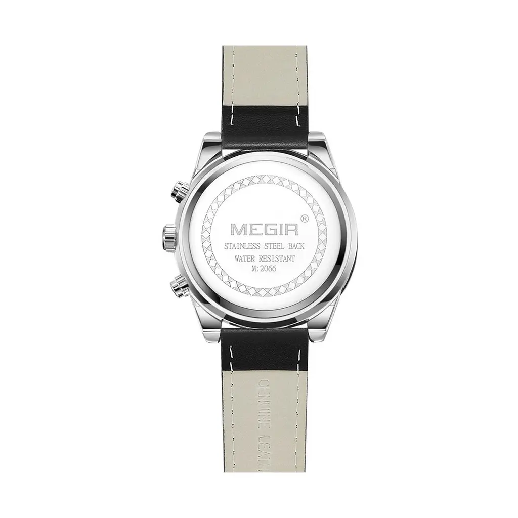 Чоловічий годинник Megir Red Black MG2066 - фото 3