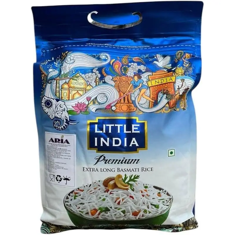 Рис Басматі кремовий Little India Sella Premium Extra Long Basmati Rice 5 кг