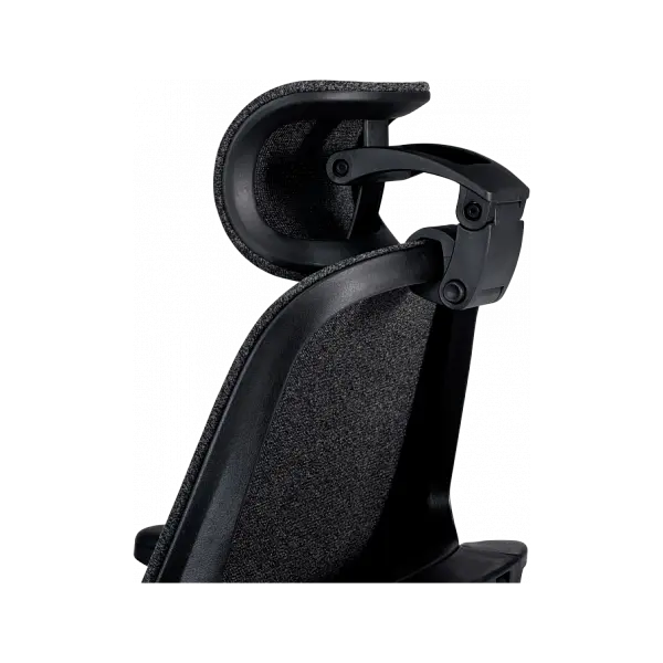 Офісне ергономічне крісло GT Racer B-6333 Fabric Dark Gray/Black - фото 4