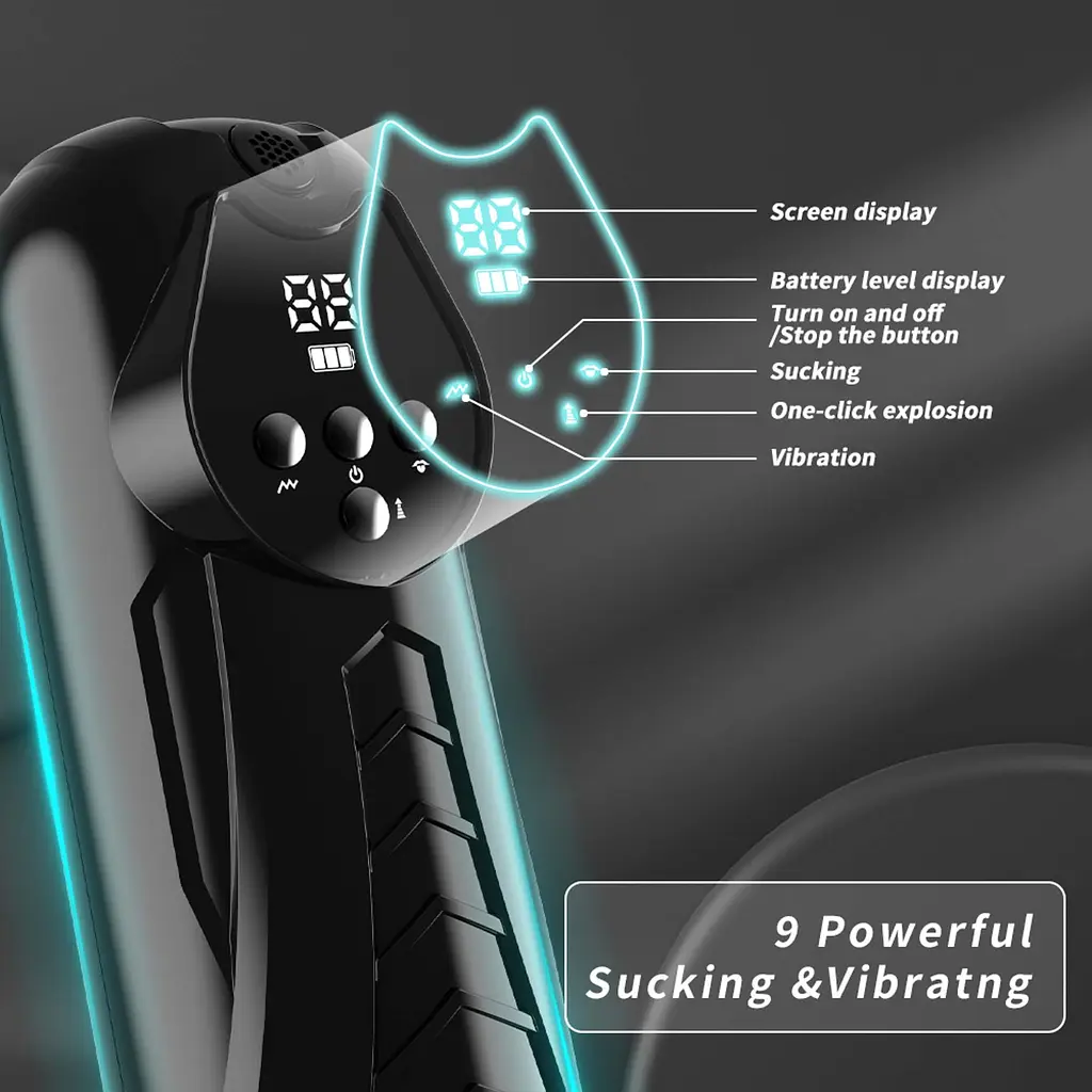 Мастурбатор LUXURY Masturbator, PREMIUM RECHARGEABLE MULTIFUNCTIONS 04 Boss Series 60-00068 103640 - фото 3