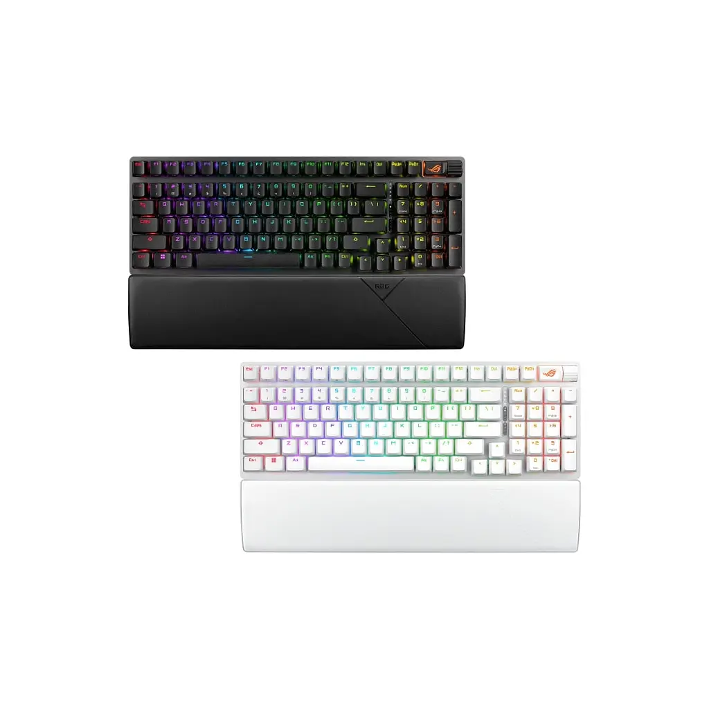 Клавіатура ASUS ROG Strix Scope II X NX Snow V2 ABS USB UA Black (90MP037A-BKMA00) - фото 11