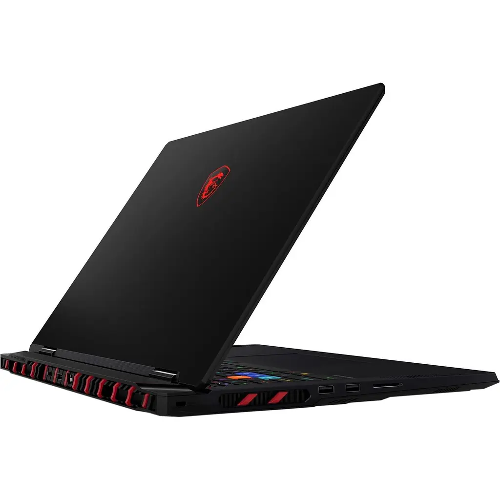 Ноутбук MSI 18 Raider A18 HX A9WJG-208UA UHD+ mini LED 120Hz/Ryzen 9 9955HX3D/32GB/1TB/RTX 5090 24GB/W11/Чорний (9S7-182L72-208) - фото 8