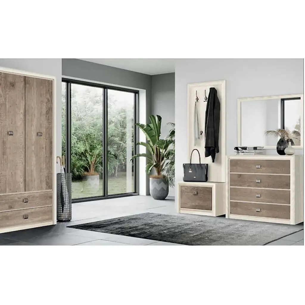 Вешалка настенная ВМК Коэн 2 WIE/70 Сосна аризонская (GRB-1790) - фото 4