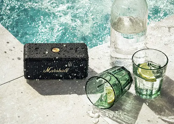 Портативна акустика Marshall Portable Speaker Emberton Black and Brass [1005696] [68871] - фото 7