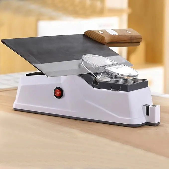 Електроточилка для ножів Electric Knife Sharpener USB / Точилка для ножів та ножиць - фото 4