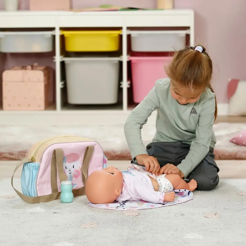 Сумка для ляльки BABY BORN – КВІТКОВИЙ НАСТРІЙ (з аксес.) BABY born 837894 - фото 6