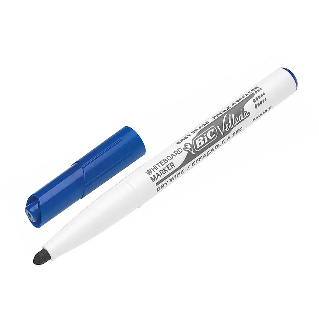 Маркер для досок BIC Velleda 1741 1.6 мм 1 шт. синий (9581701) - фото 2
