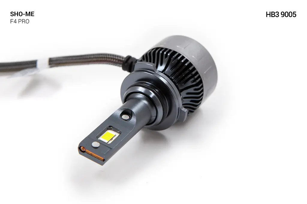 Комплект світлодіодних ламп Sho-Me F4-Pro 9005 (HB3) 45W - фото 3