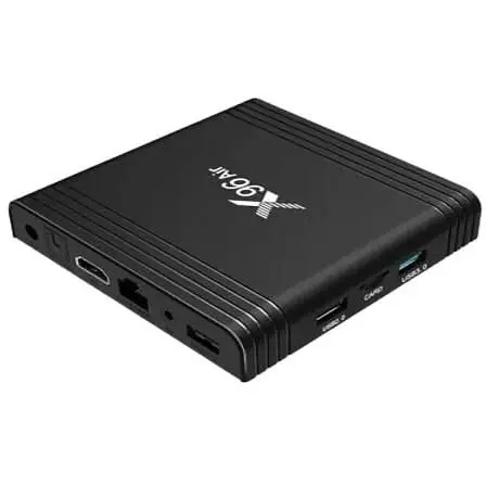 Потужна приставка X96 Аirо Smart TV Box оснащена високопродуктивним процесором Amlogic S905X3 з відеокартою Mali G31 MP2 4/32 чорна (Air4/32 _1768) - фото 5