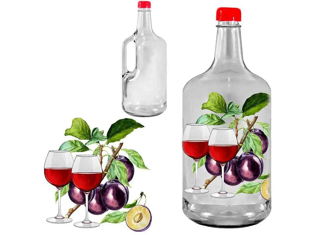 Бутиль FARGLASS 1,75л з кришкою
