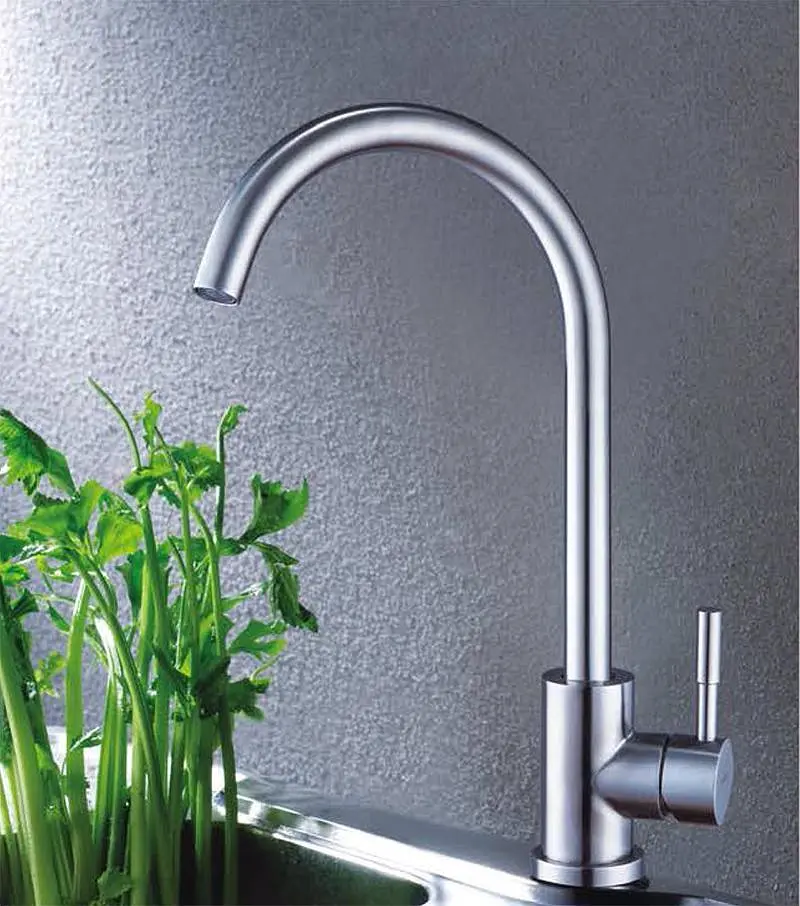 Змішувач для кухні Zegor SAP4-A090 нержавіюча сталь 30412 - фото 3