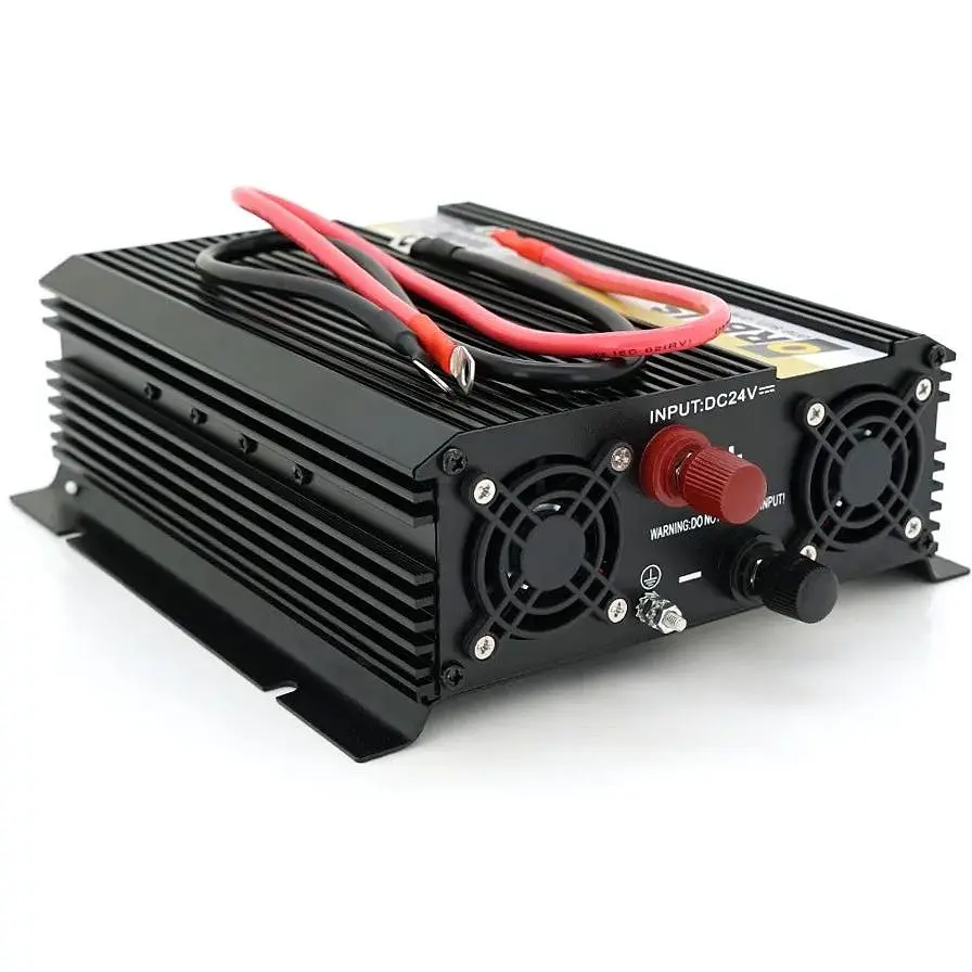 Інвертор із модифікованим синусом Orbus MS24-1000, 1000W, 24V - фото 2