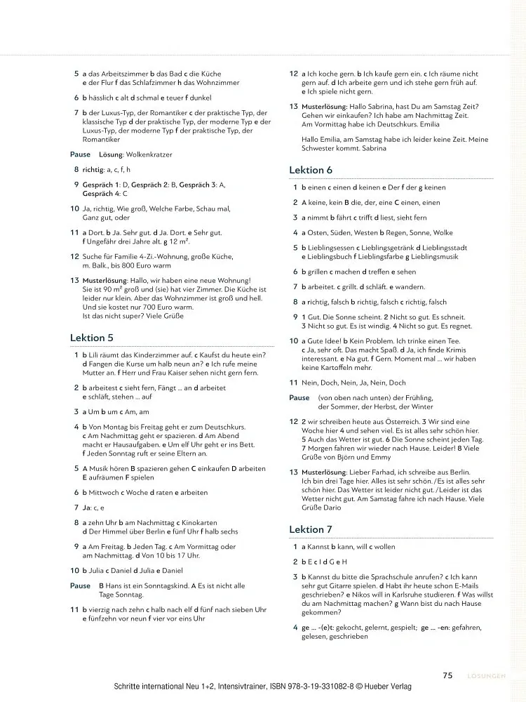 Schritte international Neu Intensivtrainer mit Audio CD zu Band 1 und 2 - Даніела Нібіш - фото 9