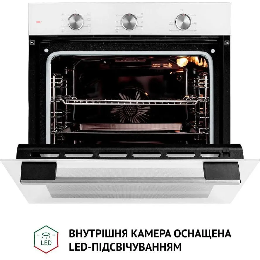 Духова шафа Perfelli Diamond 6M8L Bianco - фото 11