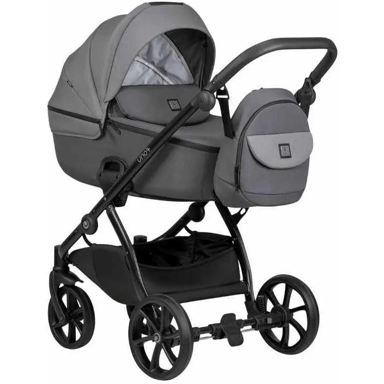 Коляска універсальна 2 в 1 Tutis Uno5 plus Earth collection Grey (1402022) - фото 2