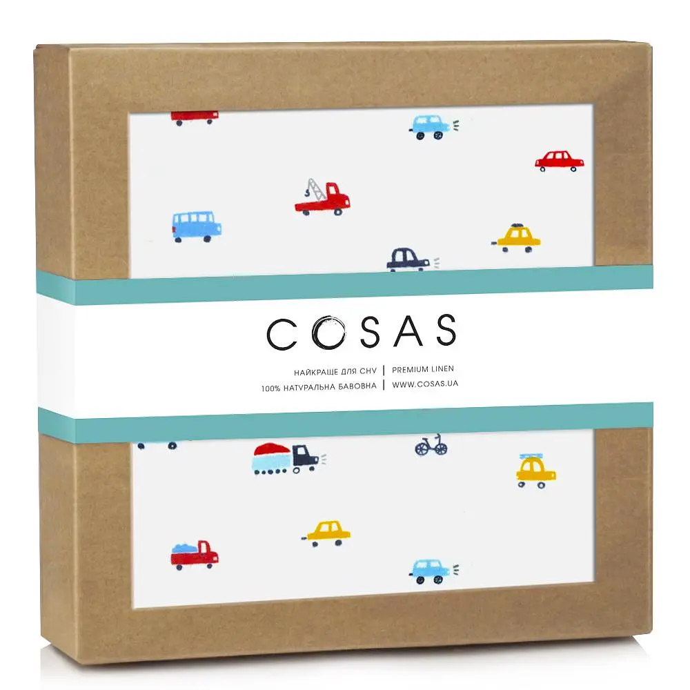 Фланелеві пелюшки 80х100 LITTLE CARS COSAS (4822052072189)