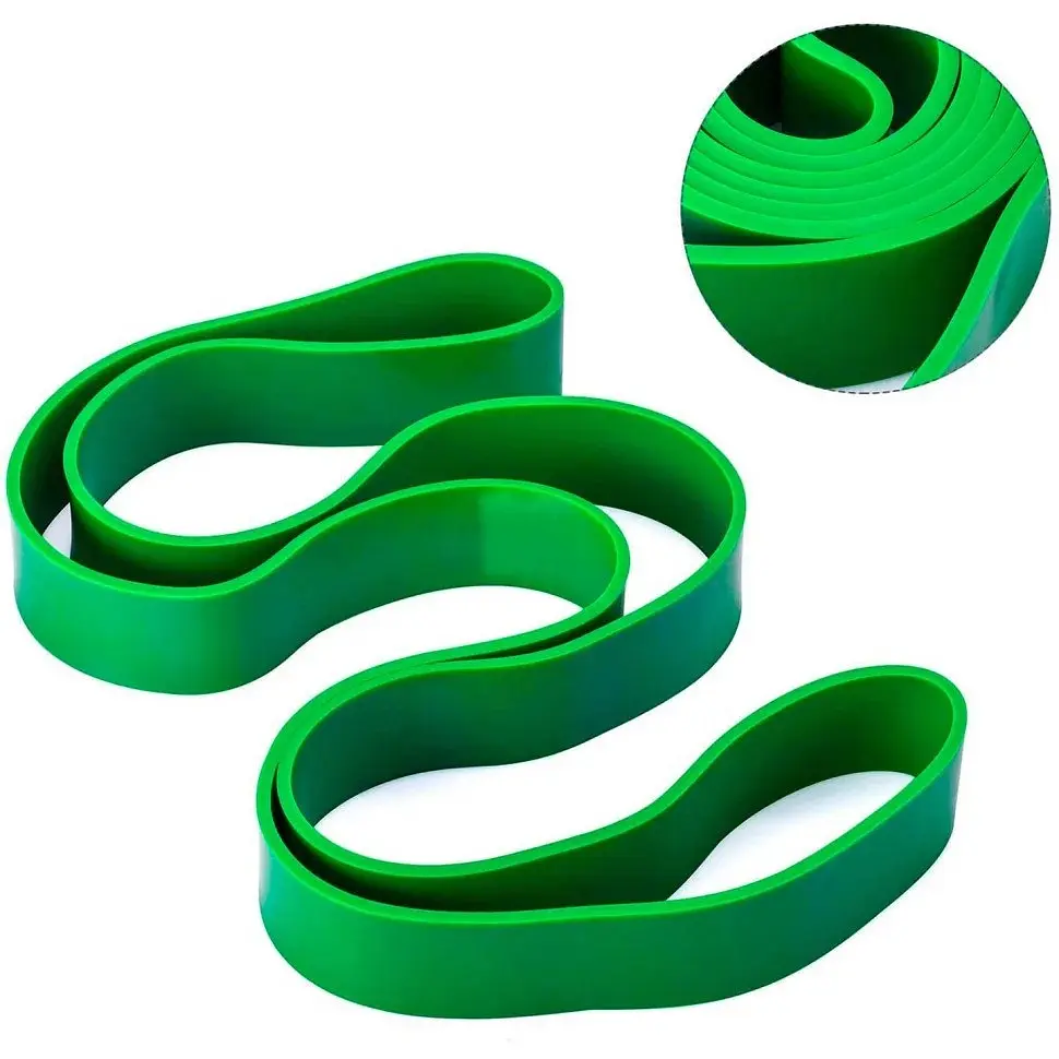 Гумова петля для тренування "Pro Loop Bands" NE-B-452-20-45 20-45 кг зелена - фото 2