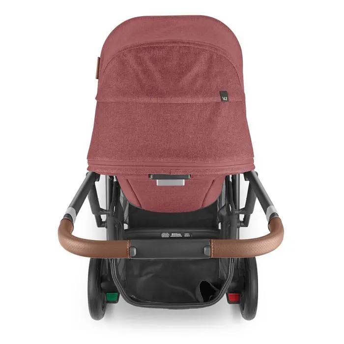 Прогулянкова коляска Uppababy Cruz V2 - Lucy + люлька Uppababy Carrycot Lucy Rosewood Melange Carbon Frame - фото 29