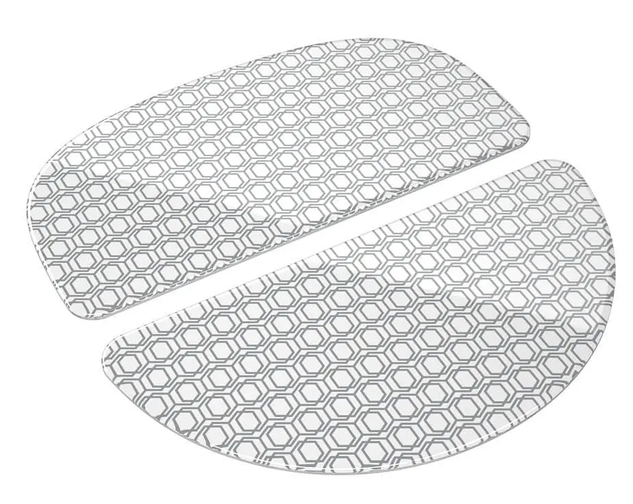 Стеклянные глайды для Hator Quasar 3 Series White-Light Grey (ACC088) - фото 2
