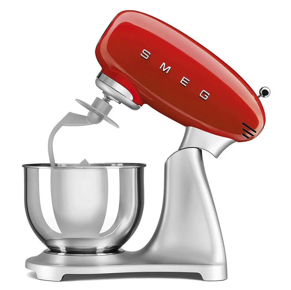Міксер планетарний Smeg (SMF02RDEU) Retro Style 50's - червоний - фото 3