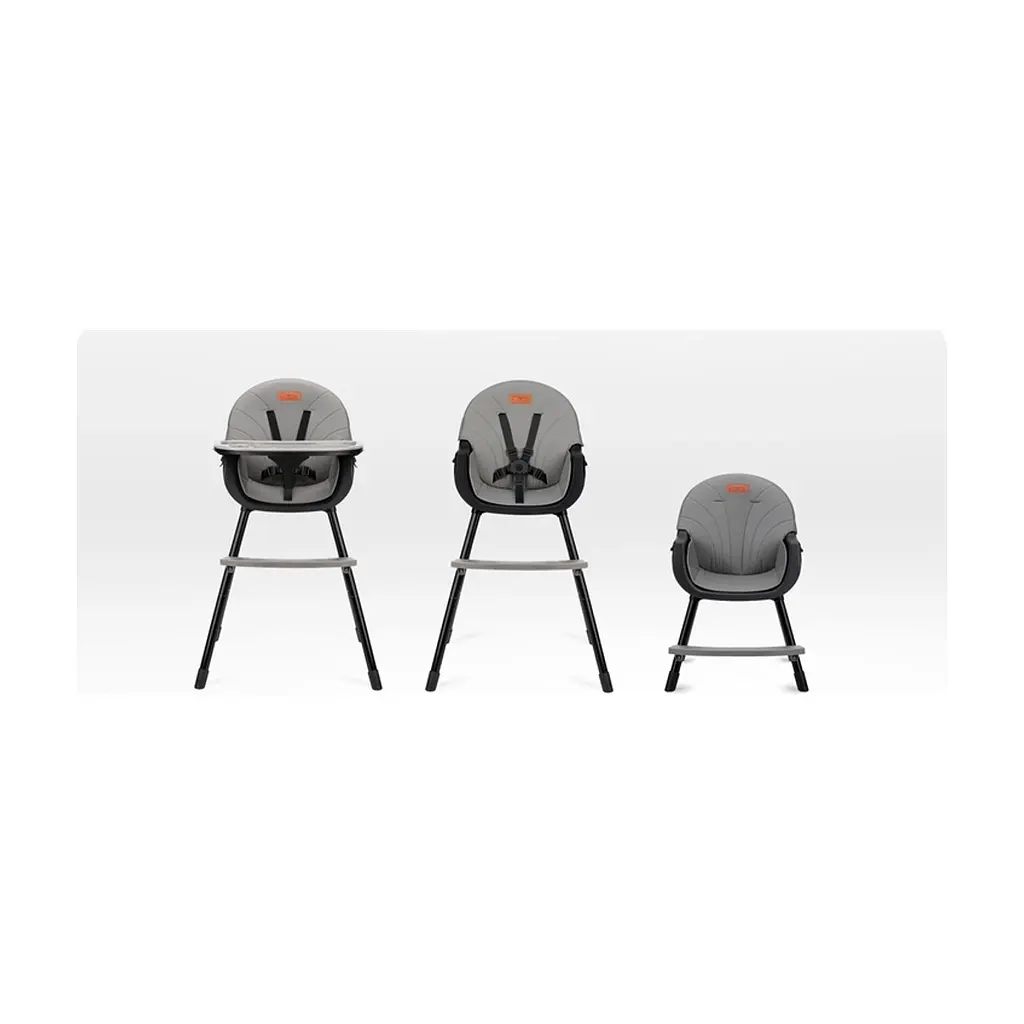 Стілець для годування MoMi Reki 2в1 Black (KRKA00033) - фото 2