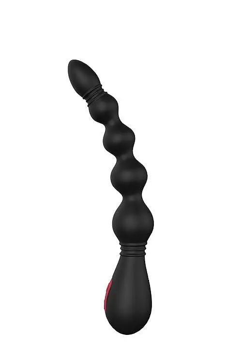 Вібростимулятор Cheeky Love Anal Flexi Beads 21 см (чорний) - фото 3
