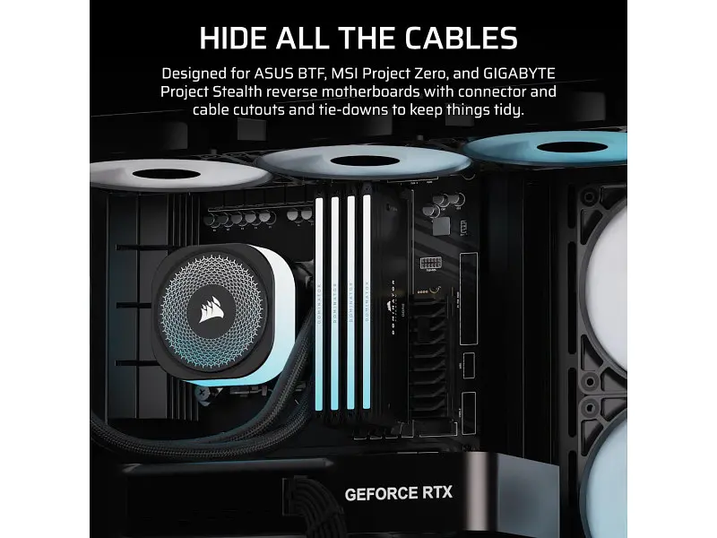 Корпус Corsair Frame 4500X RS-R ARGB Black (CC-9011314-WW) - фото 6