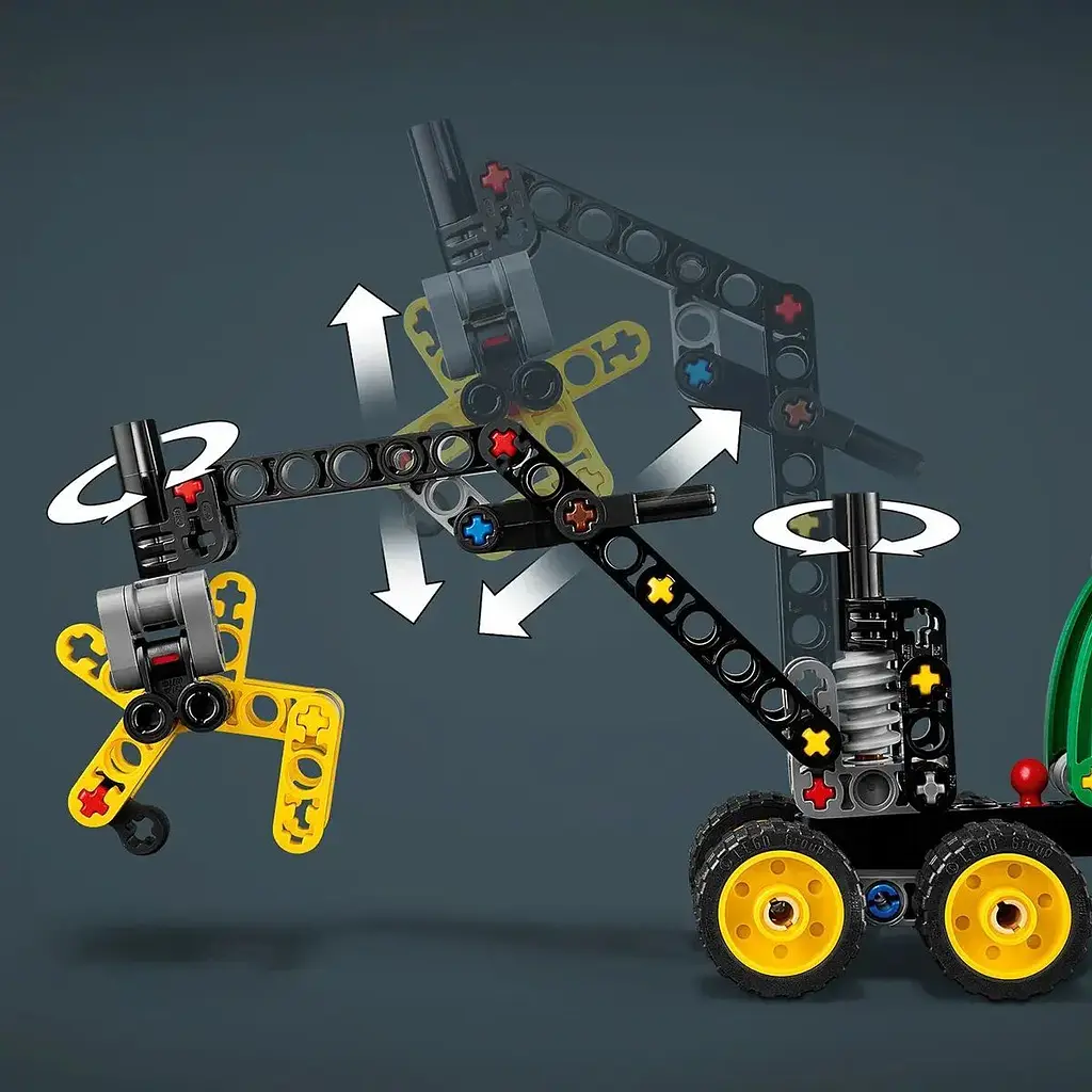 Конструктор LEGO Technic Колесный комбайн John Deere 1470H 117 деталей (42218)  - фото 8