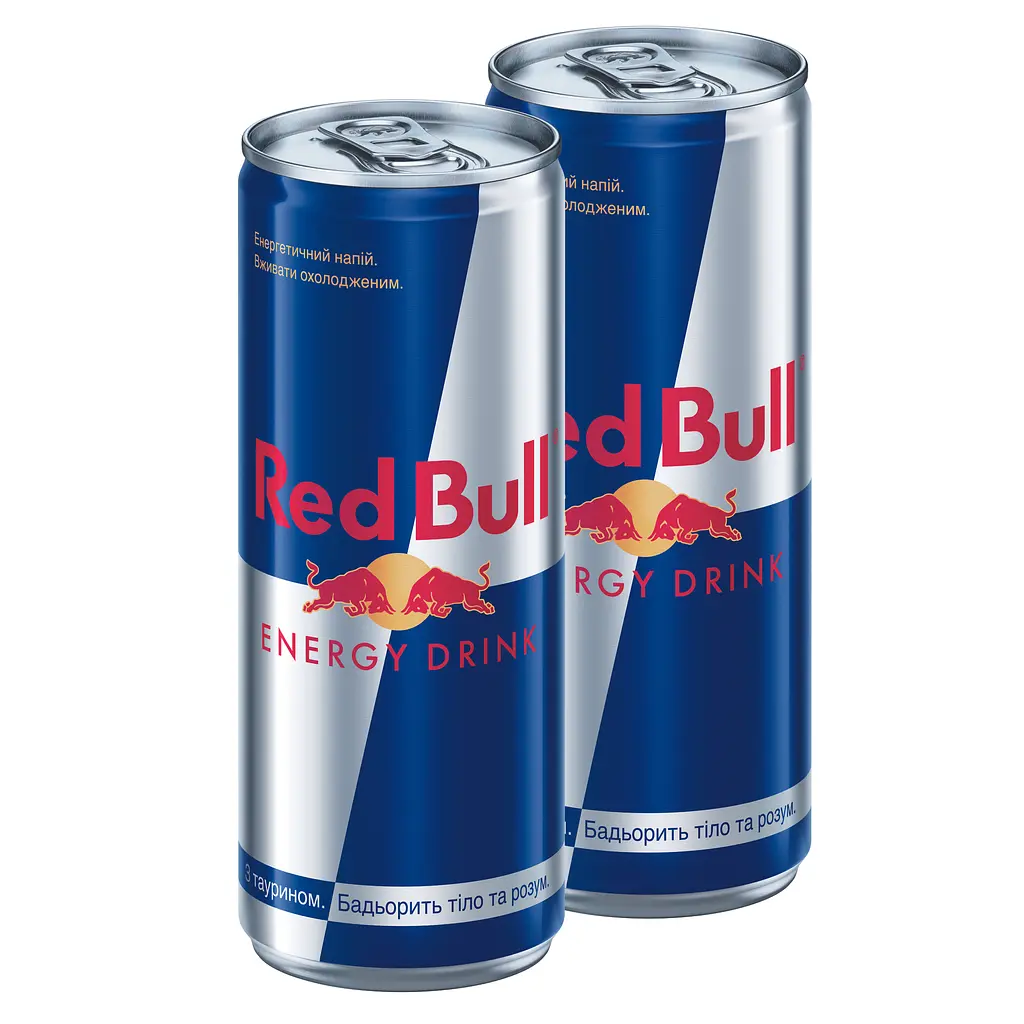 Энергетический напиток Red Bull 500 мл (0.25 л х 2 банки) - фото 2