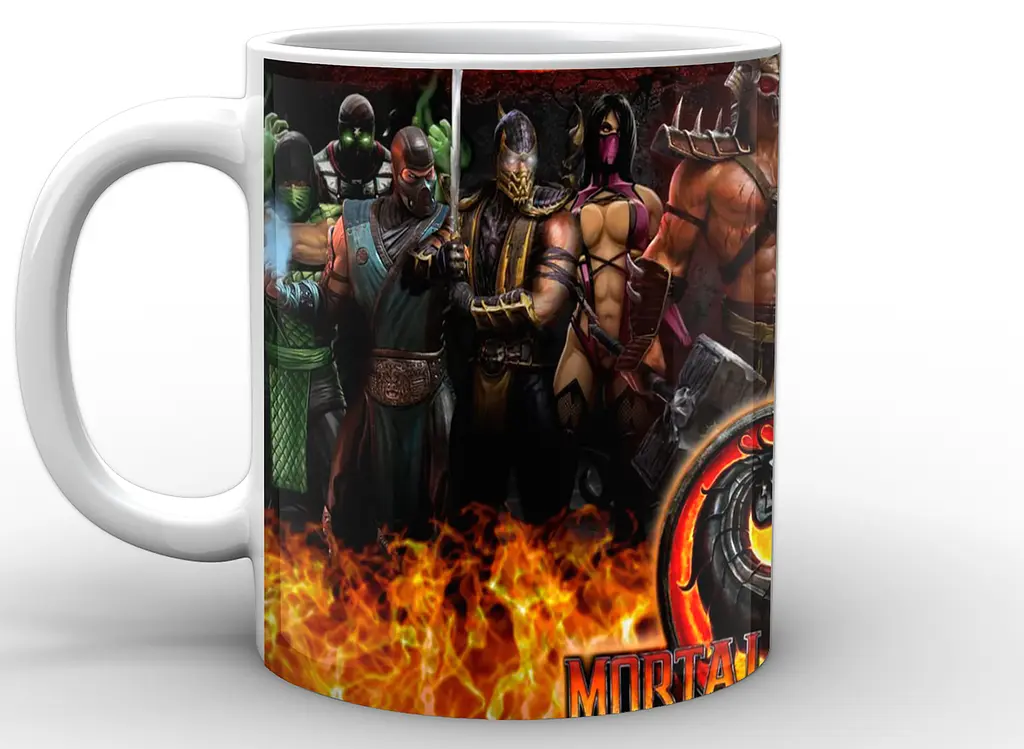 Кружка GeekLand Mortal Kombat Мортал Комбат воїни MK.02.04 - фото 2