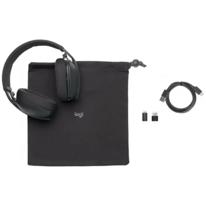 Bluetooth-гарнітура Logitech Zone Vibe Wireless MS Graphite (981-001157) - фото 4