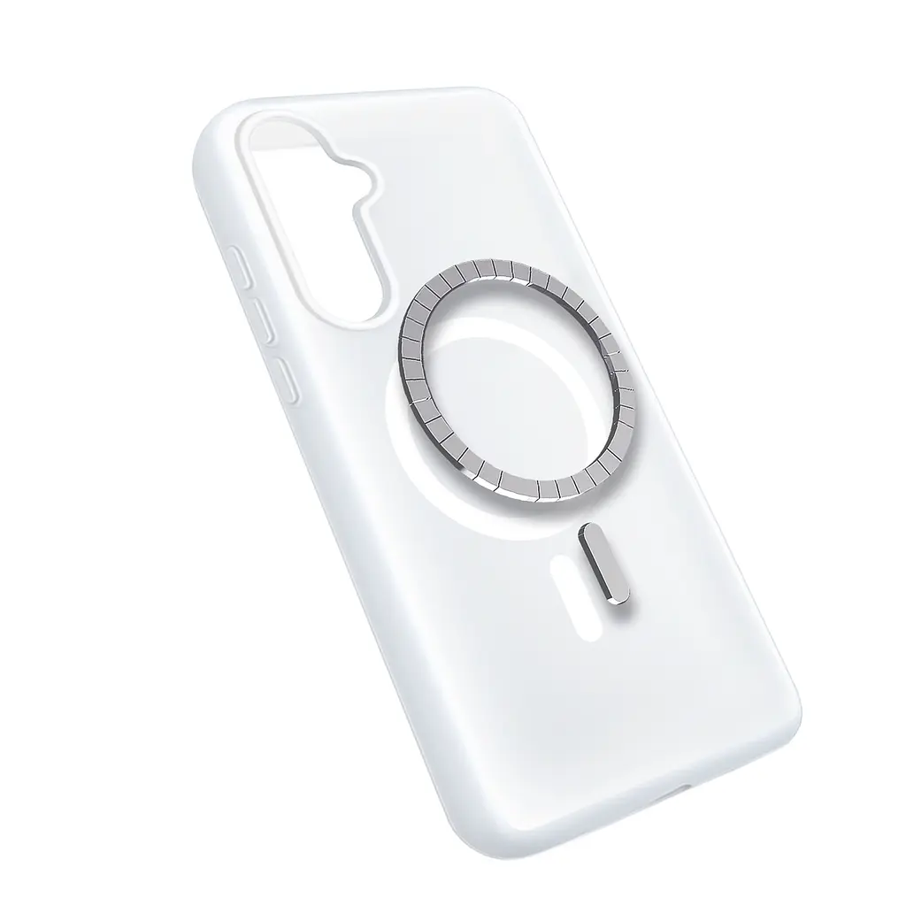 Чохол MAKE Samsung S26 Silicone Aura Magnet Clear - фото 4