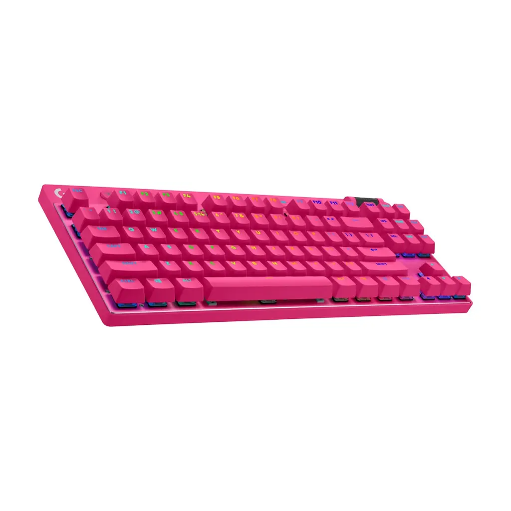 Клавіатура Logitech G PRO X TKL Lightspeed Tactile USB UA Magenta (920-012159) - фото 2