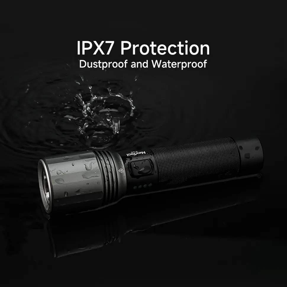 Ліхтар ручний NexTool Flashlight T10 NE20343 2000 лм алюмінієвий корпус до 70 годин - фото 10